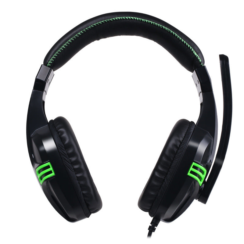 Fone de ouvido para jogos com subwoofer e microfone
