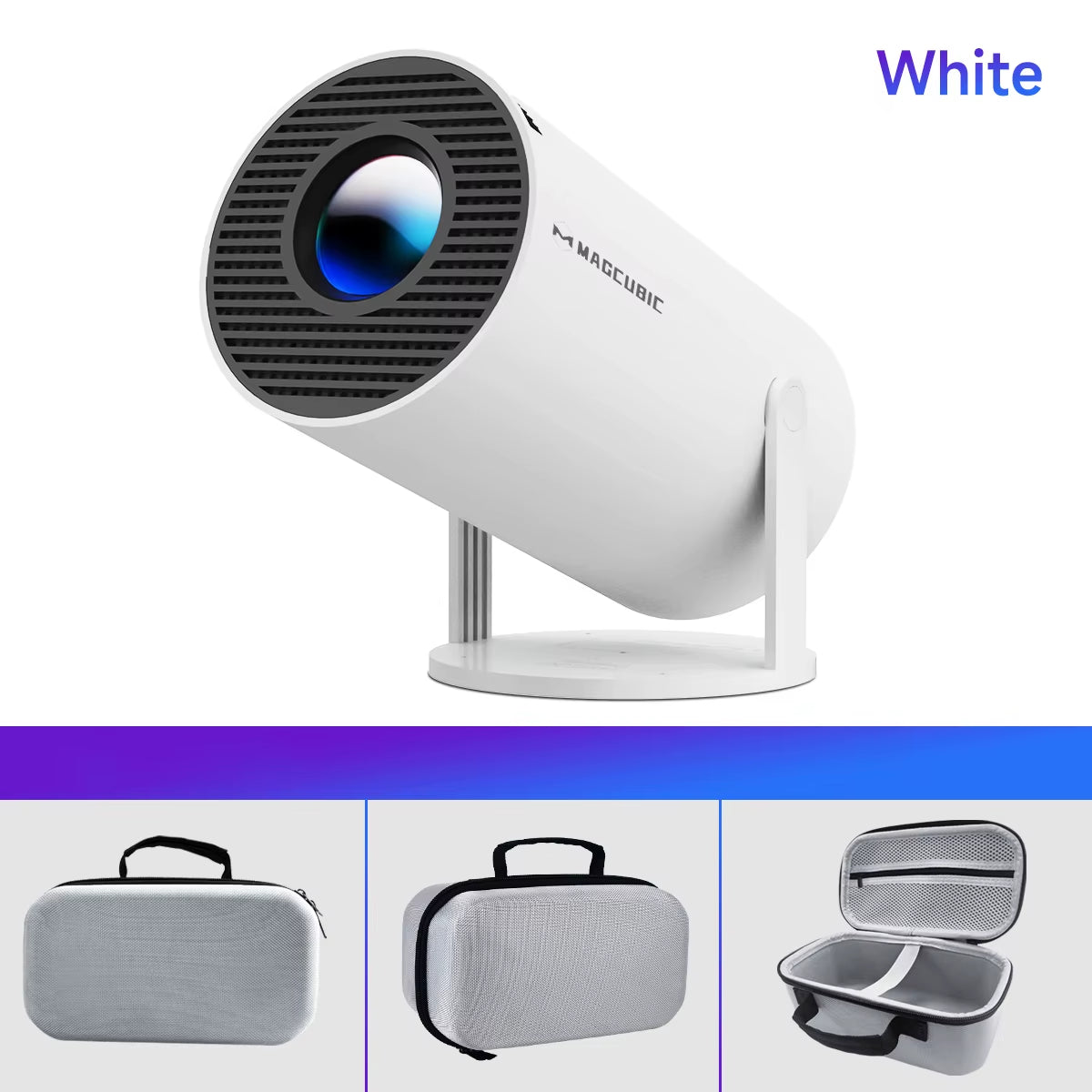 Projetor HY300 Pro 4K Android 11 Dual Wifi6 290ANSI Allwinner H713 BT5.0 1080P 1280*720P Home Cinema Projetor Externo