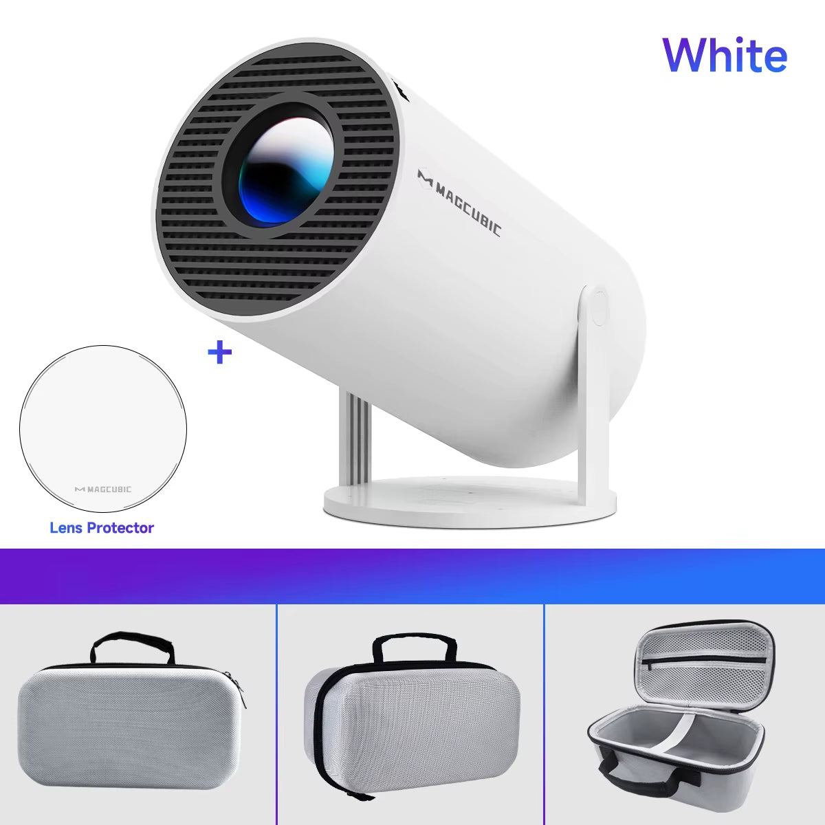 Projetor HY300 Pro 4K Android 11 Dual Wifi6 290ANSI Allwinner H713 BT5.0 1080P 1280*720P Home Cinema Projetor Externo