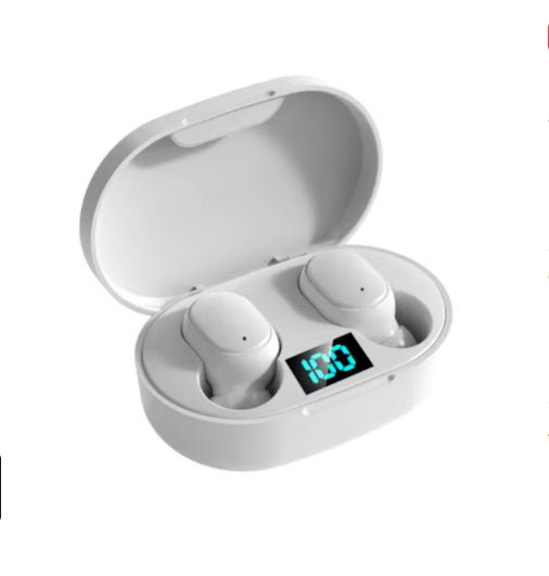 Fone de ouvido Bluetooth Smart Display Digital de Carga