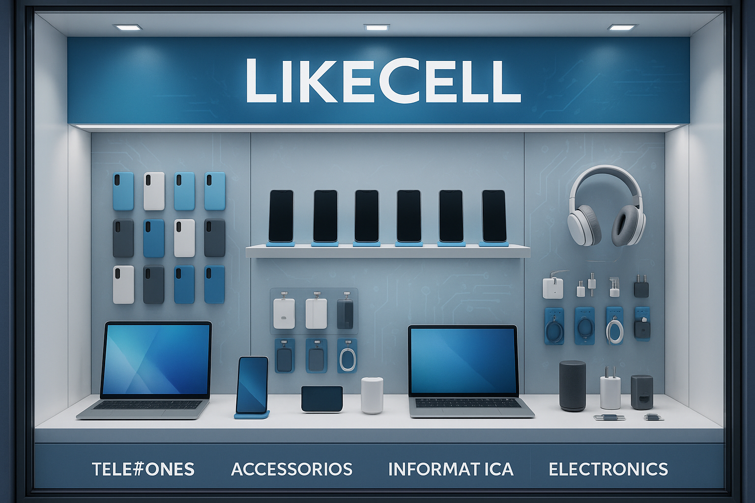 traduza para português Brasil e troque eletronics por LikeCell