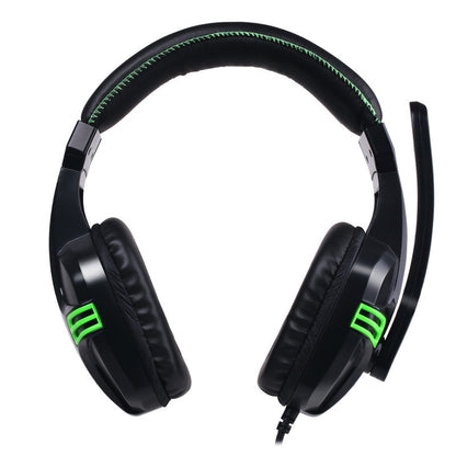 Fone de ouvido para jogos com subwoofer e microfone