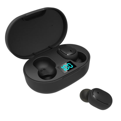 Fone de ouvido Bluetooth Smart Display Digital de Carga